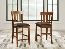 Load image into Gallery viewer, Ralene - Upholstered Barstool (Set of 2) - Medium Brown
