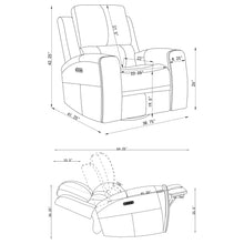 Load image into Gallery viewer, Boyce - Triple Power Swivel Recliner With Independent Adjustments
