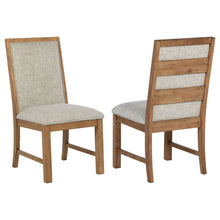 Load image into Gallery viewer, Survista - Upholstered Dining Side Chair (Set of 2) - Brown
