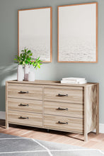 Load image into Gallery viewer, Battelle - Six Drawer Dresser - Tan
