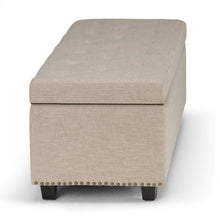 Load image into Gallery viewer, Hamilton - Upholstered Storage Ottoman
