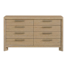 Load image into Gallery viewer, 8 Drawer Dresser With Rustic Design
