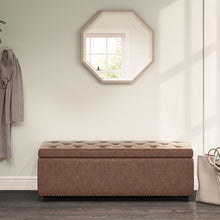 Load image into Gallery viewer, Hamilton - Upholstered Storage Ottoman
