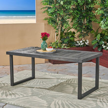Load image into Gallery viewer, Outdoor Acacia Wood Dining Table, Sandblast Finish
