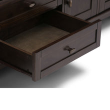 Load image into Gallery viewer, Warm Shaker - TV Media Stand Handcrafted - Tobacco Brown
