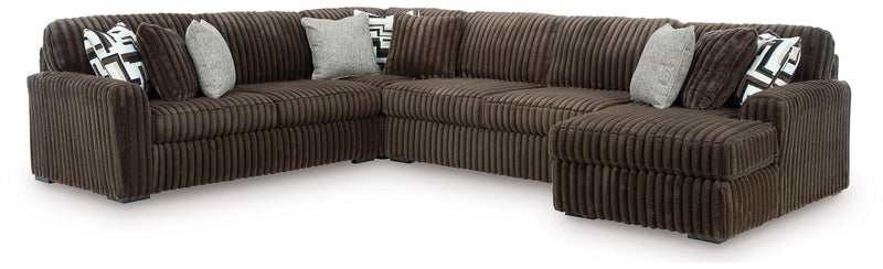 Midnight-Madness - 4 Piece Sectional