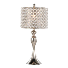 Load image into Gallery viewer, Ashland - Contemporary Table Lamp Square Clear Crystal (Set of 2) - Polished Nickel
