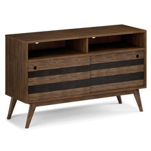 Load image into Gallery viewer, Clarkson - TV Stand - Rustic Natural Aged Brown

