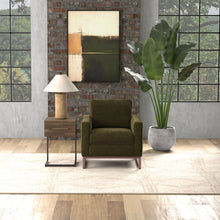 Load image into Gallery viewer, Accent Chair With Track Arm Design
