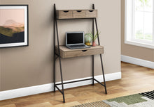 Load image into Gallery viewer, Computer Desk For Home Office, Laptop, Leaning, Storage Drawers, Contemporary &amp; Modern
