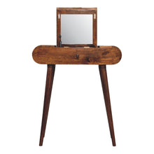 Load image into Gallery viewer, Mini Round Fold Vanity - Chestnut
