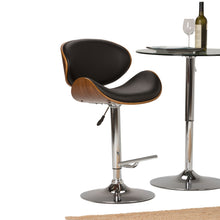 Load image into Gallery viewer, Marana - Multifunctional Handcrafted Bentwood Adjustable Swivel Bar Stool
