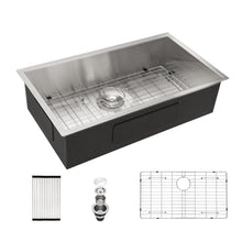 Load image into Gallery viewer, Modern Style Undermount Sink With Stainless Steel, Deep Single Bowl
