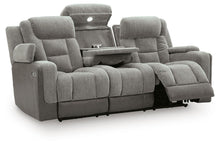 Load image into Gallery viewer, Mixed Motion - Power Reclining Sofa With Adjustable Headrest
