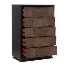 Load image into Gallery viewer, Houston - 5 Drawer Chest - Walnut

