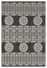 Load image into Gallery viewer, Sunshine - 5'3" X 7'3" Indoor, Outdoor Area Rug Polypropylene - Anthracite
