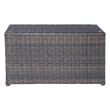 Load image into Gallery viewer, Outdoor Wicker Sectional With Weather Resistant Cushions And Table
