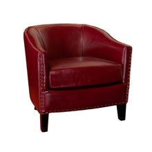 Load image into Gallery viewer, Enigmatica - Upholstered Club Chair With Nailhead Trim
