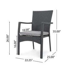 Load image into Gallery viewer, Corsica - Dining Chair (Set of 2) - Gray
