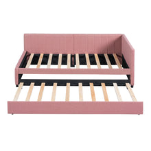 Load image into Gallery viewer, Upholstered Daybed, Sofa Bed Frame, No Box Spring Needed
