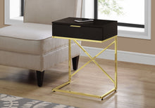 Load image into Gallery viewer, Accent Side Table, Storage Drawer, Spacious Tabletop, Contemporary &amp; Modern
