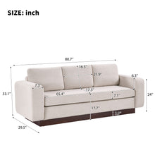 Load image into Gallery viewer, Modern 3 Seater Sofa, Living Room Couch
