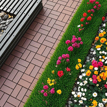 Load image into Gallery viewer, Plastic Interlocking Deck Tiles Patio Deck Tiles Waterproof Outdoor Use
