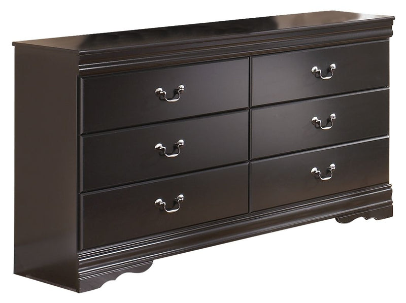Huey Vineyard - Six Drawer Dresser - Black