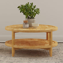 Load image into Gallery viewer, Isbell - Round Table With Storage Shelf
