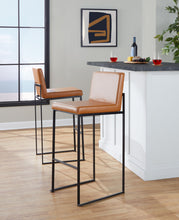 Load image into Gallery viewer, Fuji - Contemporary High Back Barstool Elegant Design
