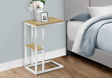 Load image into Gallery viewer, Accent Table, C - Shaped, Marble Look Contemporary &amp; Modern Convenient Design
