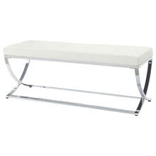 Load image into Gallery viewer, Bastien - Accent Bench - White
