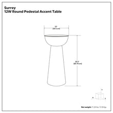 Load image into Gallery viewer, Surrey - Side Table - Antique Gold
