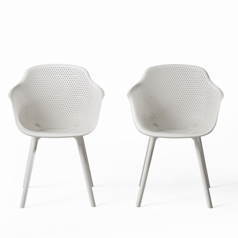 Lotus - Chair (Set of 2) - White