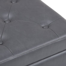Load image into Gallery viewer, Hamilton - Upholstered Storage Ottoman
