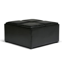 Load image into Gallery viewer, Avalon - Square Coffee Table, Storage Ottoman
