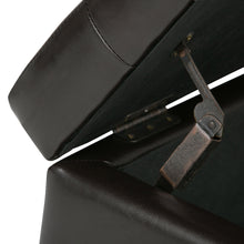 Load image into Gallery viewer, Cosmopolitan - Upholstered Storage Ottoman
