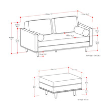 Load image into Gallery viewer, Morrison - Sofa And Ottoman Set
