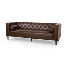 Load image into Gallery viewer, Contemporary 3 Seater Sofa With Tufted Design
