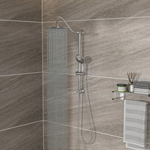 Load image into Gallery viewer, Shower System With 5 Function Rain Hand Shower And Slide Bar Combo
