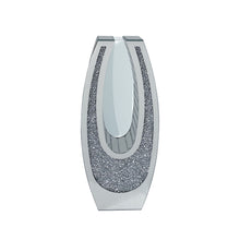Load image into Gallery viewer, U - Shaped Floor Vase With Shattered Diamond Mirror Surface
