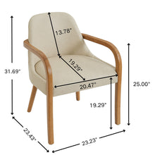 Load image into Gallery viewer, Dining Upholstered Armchairs (Set of 2)
