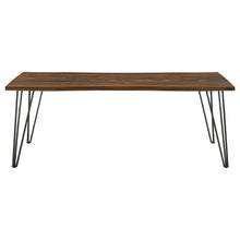 Load image into Gallery viewer, Neve - Sheesham Live Edge Dining Table - Gray

