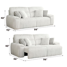 Load image into Gallery viewer, Jaya - Power Motion Sofa With Sleeper &amp; USB Port - Mondo Gray
