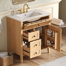 Load image into Gallery viewer, Bathroom Vanity With Sink, Soft Closing Cabinet
