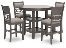 Load image into Gallery viewer, Wrenning - Drm Counter Table Set (Set of 5) - Gray
