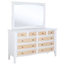 Load image into Gallery viewer, Talia - 10 Drawer Dresser And Mirror Set - White
