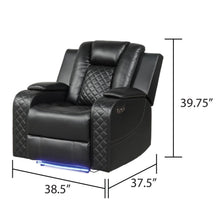 Load image into Gallery viewer, Benz - LED &amp; Power Recliner Chair
