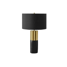Load image into Gallery viewer, Lighting, Table Lamp, Concrete, Contemporary - Black / Gold
