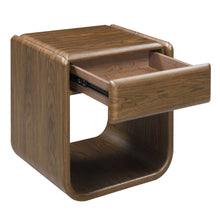 Load image into Gallery viewer, Lanza - End Table With Drawer - Dark Walnut
